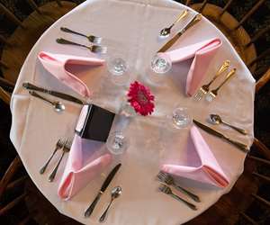 table setting at NBYC