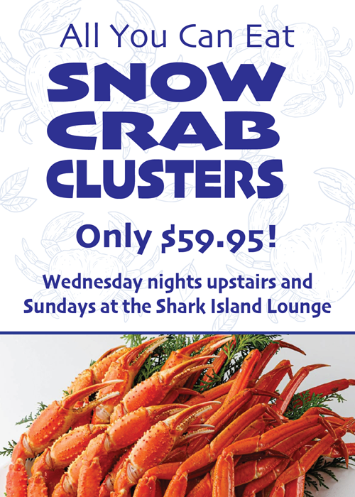 All You Can Eat Snow Crab Cluster at NBYC