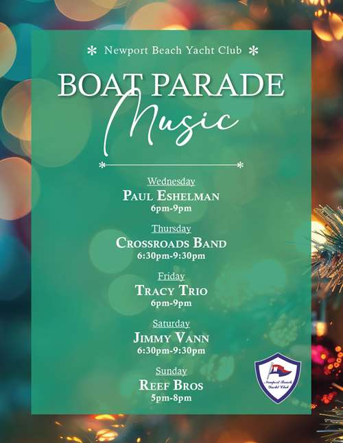 Boat Parade Music NBYC 2024