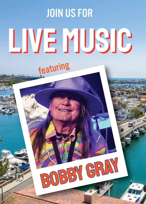 Live Music: Bobby Gray