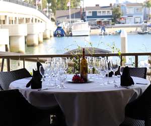 table with a view at NBYC