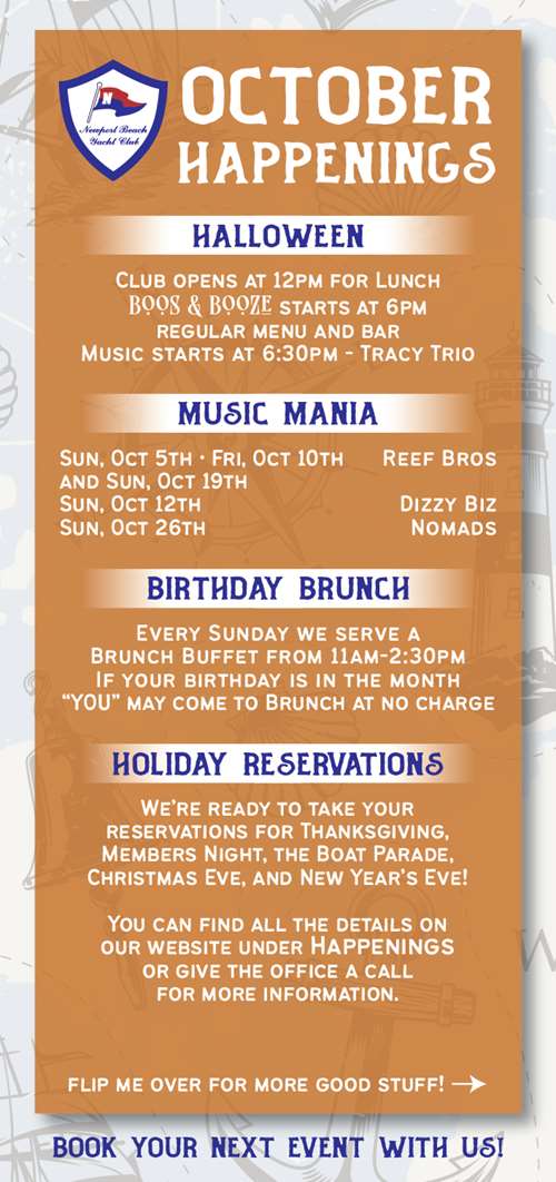 October Happenings NBYC