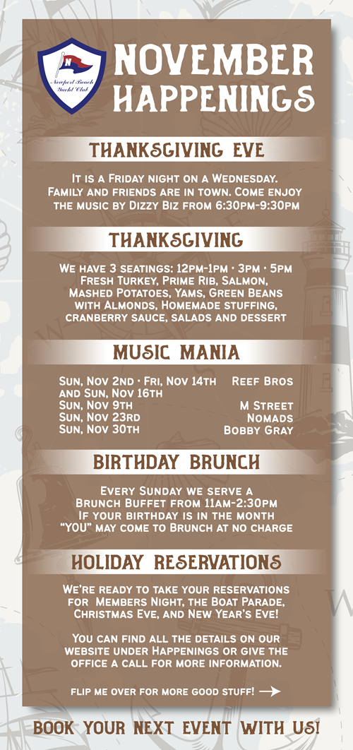 NBYC November Happenings